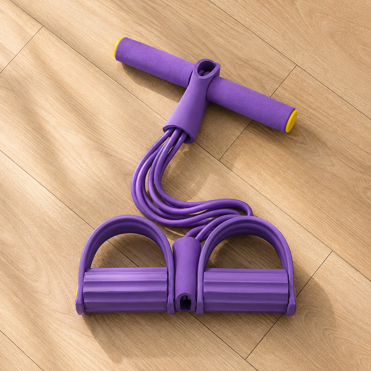 8 Tube Multifunction Pedal Resistance Band Trainer
